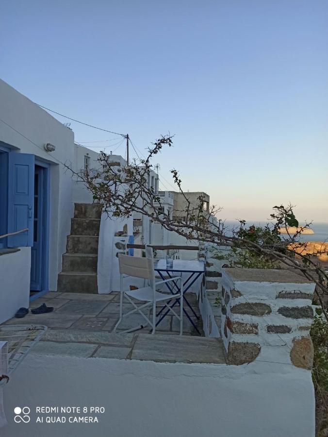 Traditional Stone House With Breathtaking View Villa Serifos Town Exterior foto