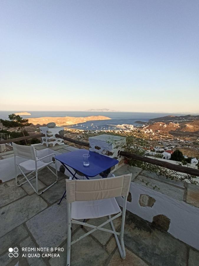 Traditional Stone House With Breathtaking View Villa Serifos Town Exterior foto