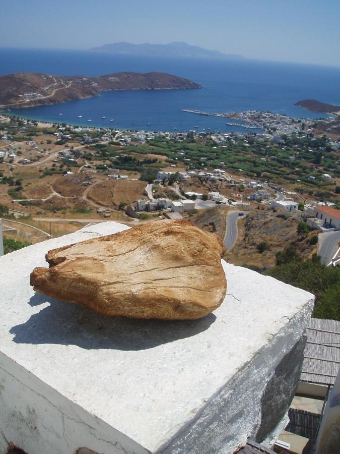 Traditional Stone House With Breathtaking View Villa Serifos Town Exterior foto